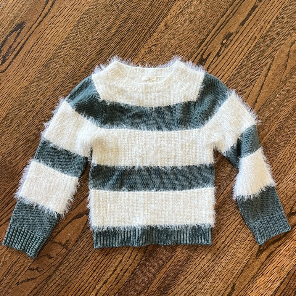 Girl’s Chelsea & Violet Striped Sweater